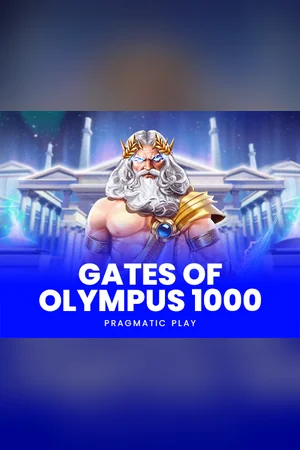 Portada del slot Gates of Olympus 1000 en el catálogo de BetPlay
