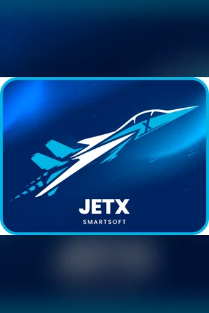 Portada del juego crash JetX en el catálogo de BetPlay