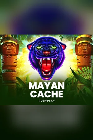 Portada del slot Mayan Cache en el catálogo de BetPlay