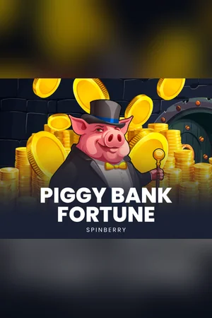 Portada del slot Piggy Bank Fortune en el catálogo de BetPlay
